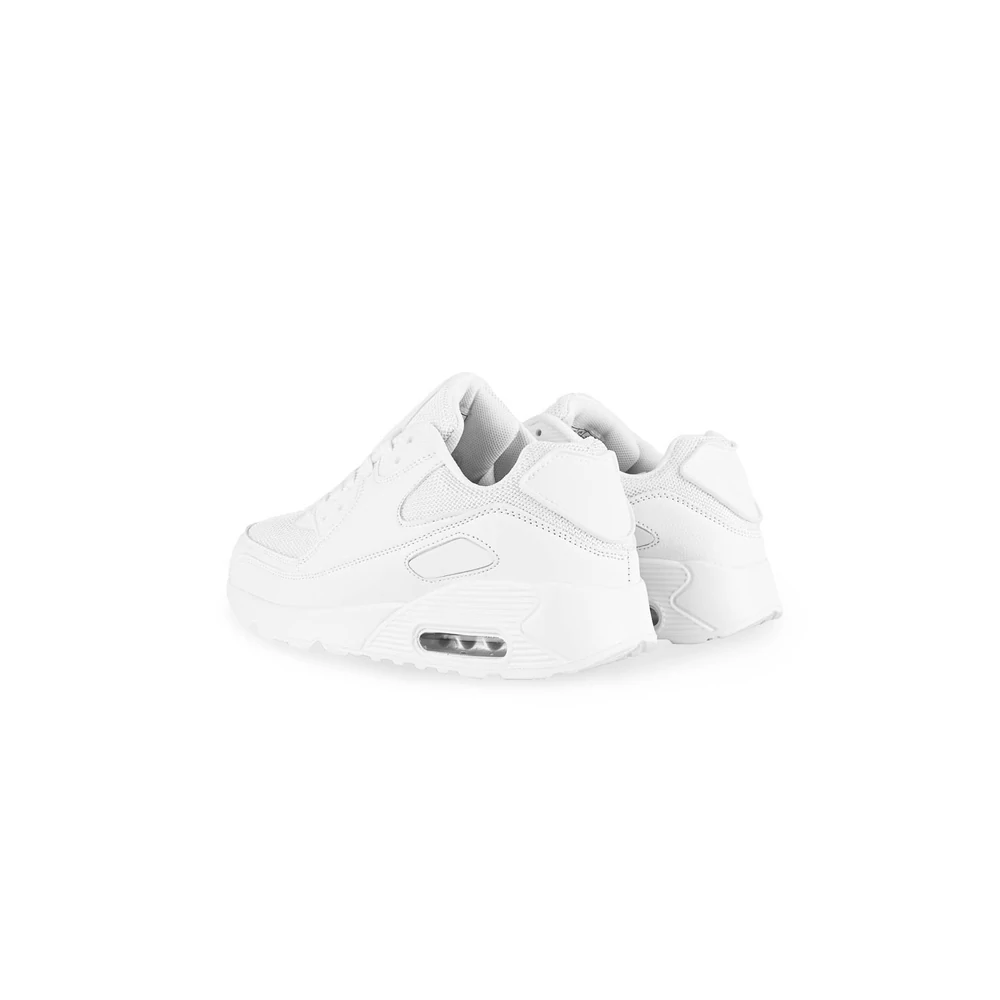 YESMILE Fehér Női Sneaker Platformos Talppal 