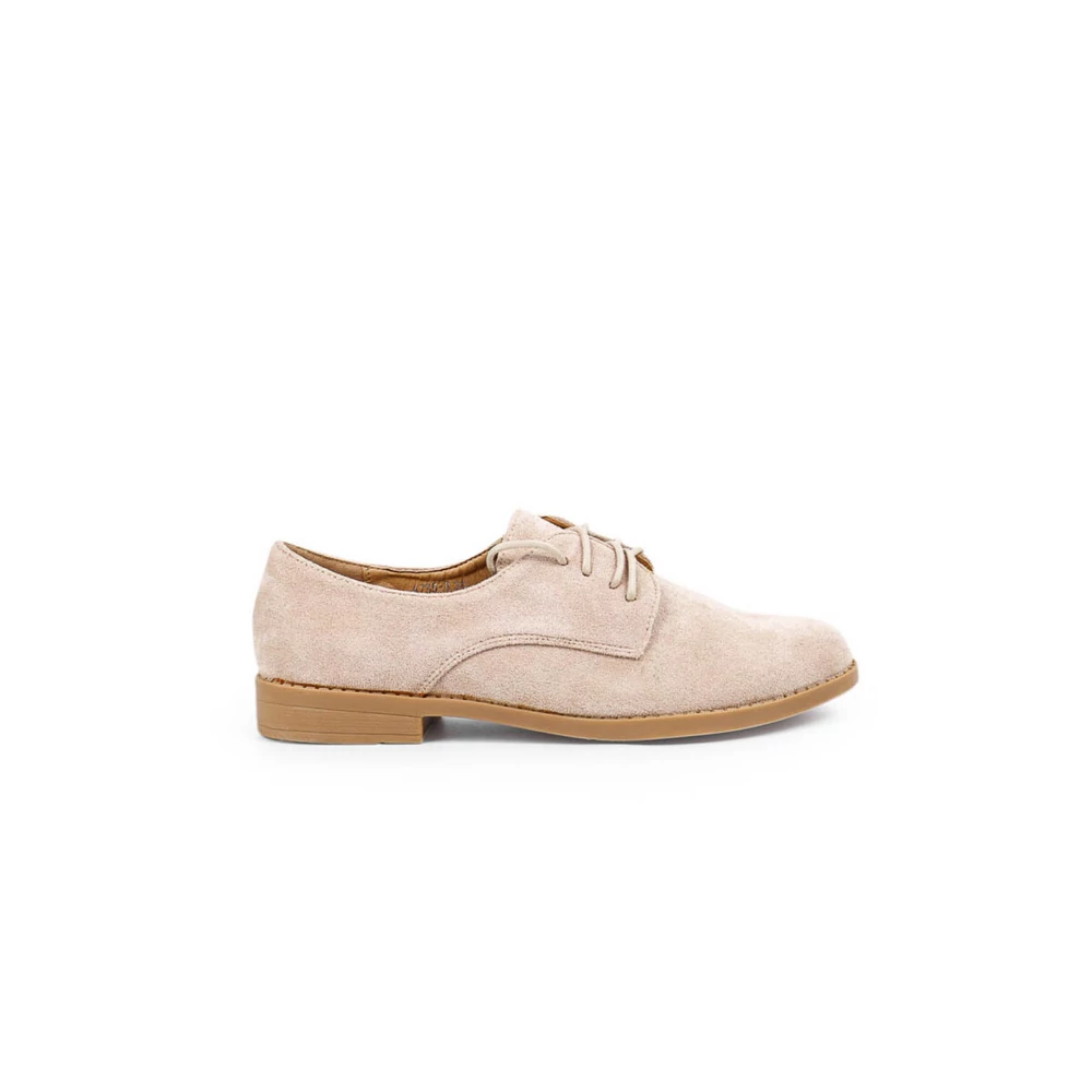 Small Swan Oxford Stílusú Khaki Színű Utcai Cipő