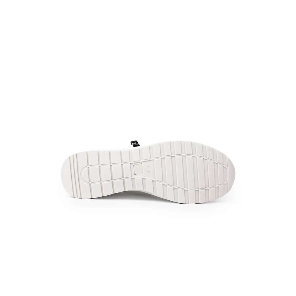 YESMILE Bézs Magastalpú Női Sneaker