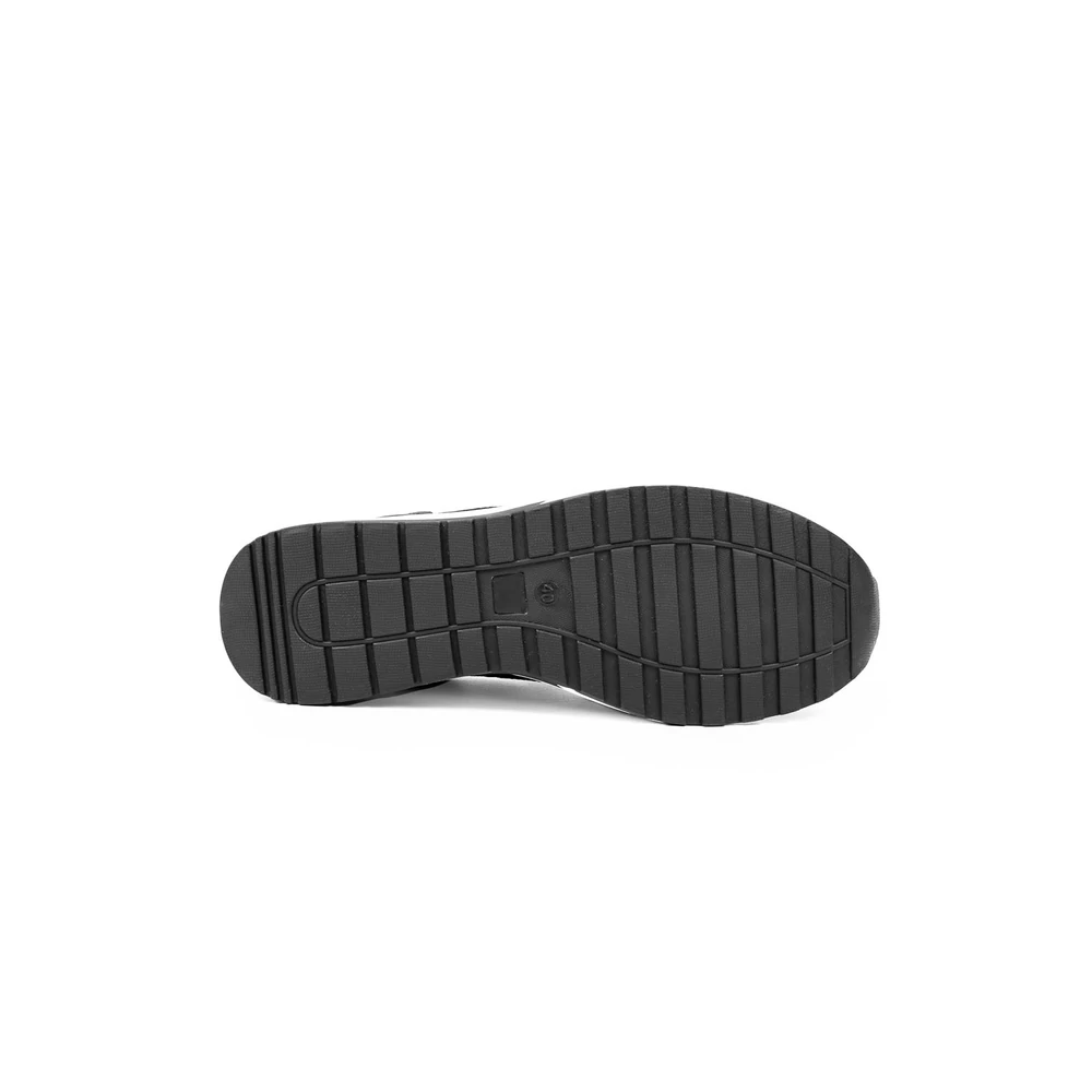 YESMILE Fekete Magastalpú Női Sneaker