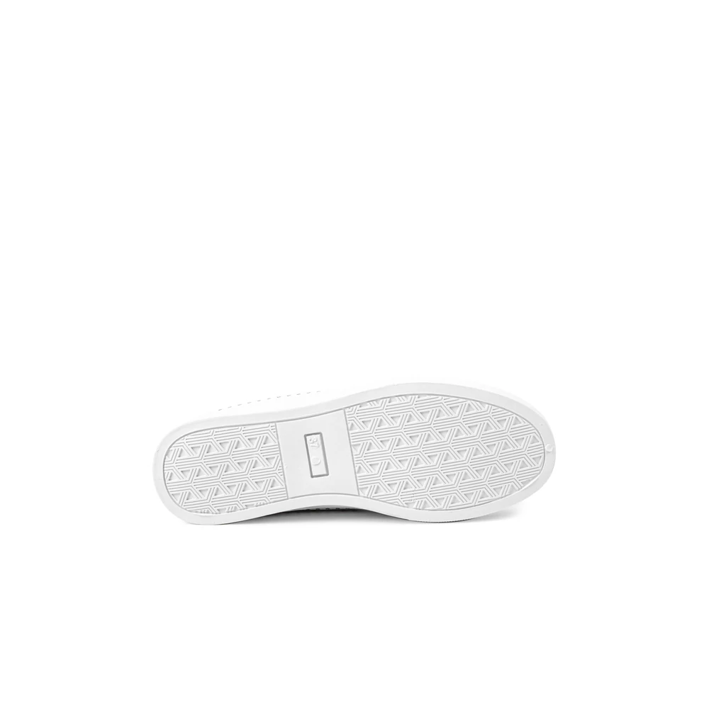 Bosido Fehér Lyukacsos Műbőr Slip-On