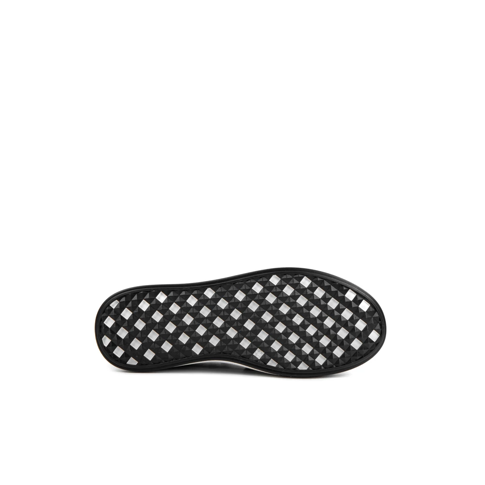 City Kiddy Fekete Női Műbőr Platform Talpú Slip-on 