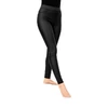 Fekete színű női stretch leggings thermo béléssel