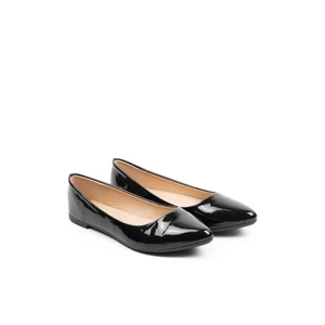 Seastar Női Fekete Lakk Balerina Cipő