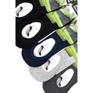 Aura Via Többszínű 5 db-os Sport Titokzokni Szett 