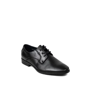 VOLCAN Kisméretű Fekete Fűzős Műbőr Elegáns Alkalmi Férfi Cipő VOLCAN Kisméretű Fekete Fűzős Műbőr Elegáns Alkalmi Férfi Cipő