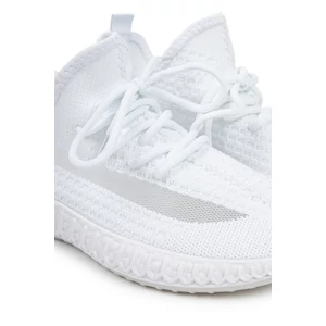 YESMILE Fehér Szintetikus Anyagú Női Sneaker