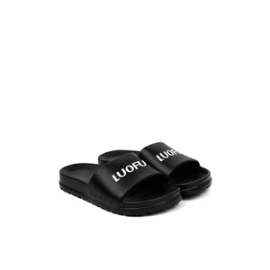 Luofu Fekete Női Gumipapucs