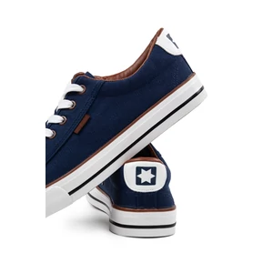 Linix Sötétkék Női Vászon Tornacipő Linix Sötétkék Női Vászon Tornacipő