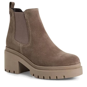 Tamaris Barna Chelsea Stílusú Bokacsizma