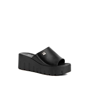 Fekete Platformos Papucs