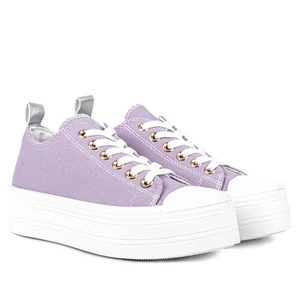 Lila Platformos Tornacipő Lila Platformos Tornacipő