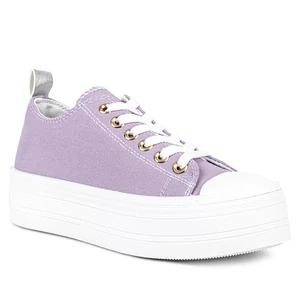 Lila Platformos Tornacipő Lila Platformos Tornacipő