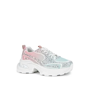 Seastar Rózsaszín-Kék Strasszköves Női Sneaker