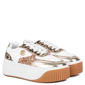 Seastar Fehér-Leopárd Mintás Platformos Női Sneaker