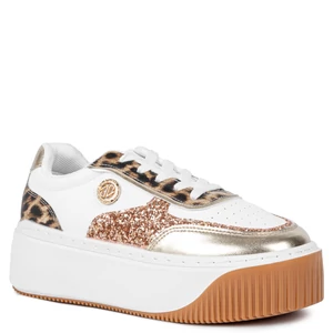 Seastar Fehér-Leopárd Mintás Platformos Női Sneaker