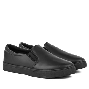 Yolera Fekete Női Műbőr Slip-on