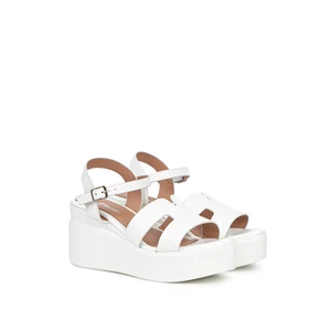 Bosido Fehér Női Platformos Szandál