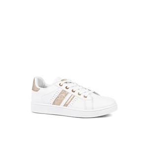 Fehér-Arany Női Sneaker