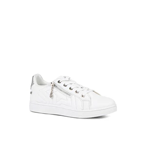 Fehér-Ezüst Női Sportcipő