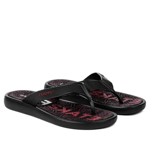 Fekete Férfi Flipflop Strand Gumipapucs Fekete Férfi Flipflop Strand Gumipapucs