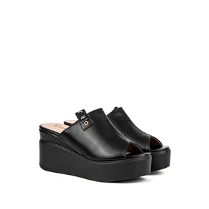 Seastar Fekete Platformos Papucs