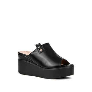 Seastar Fekete Platformos Papucs