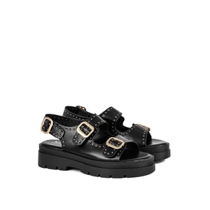Small Swan Fekete Szandál