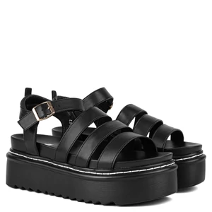 Yesmile Fekete Platformos Szandál