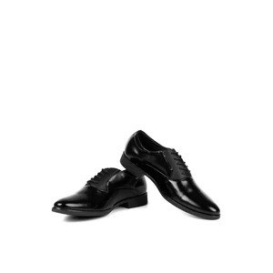 Volcan Fekete Férfi Fűzős Lakkozott Műbőr Elegáns Alkalmi Cipő Volcan Fekete Férfi Fűzős Lakkozott Műbőr Elegáns Alkalmi Cipő