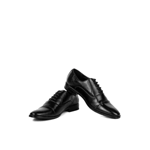 LD Fekete Férfi Fűzős Műbőr Elegáns Alkalmi Cipő LD Fekete Férfi Fűzős Műbőr Elegáns Alkalmi Cipő