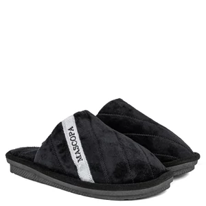 Fekete Plüss Férfi Mamusz Felirattal