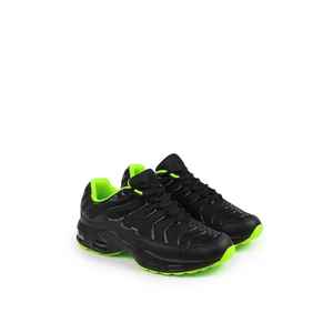 Fekete-Zöld Férfi Sportcipő Fekete-Zöld Férfi Sportcipő