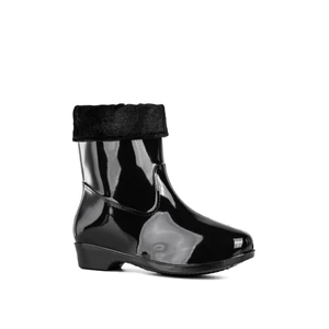 Fekete Rövidszárú Gumicsizma Kivehető Béléssel