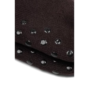 Ollike Sötétbarna Bélelt Téli Hosszúszárú Férfi Zokni