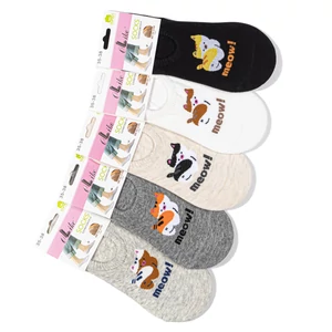 Ollike Többszínű Cicás 5 db-os Titokzokni Szett