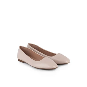 Weide Bézs Női Műbőr Balerina Cipő