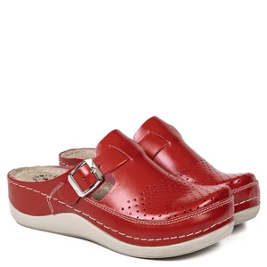 Fratelli Babb Piros Női Gyógypapucs