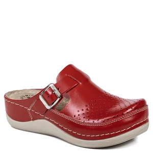 Fratelli Babb Piros Női Gyógypapucs