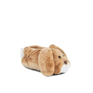 Világosbarna Nyuszi Formájú Plüss Mamusz