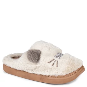 Barna Női Szőrmés Cicás Mamusz