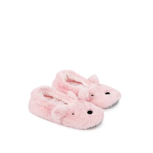 Ollike Világos Rózsaszín Maci Alakú Puha Női Mamusz Ollike Világos Rózsaszín Maci Alakú Puha Női Mamusz