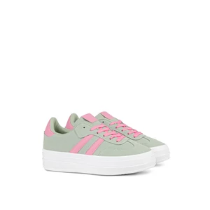 Yolera Mentazöld-Pink Női Sneaker