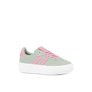 Yolera Mentazöld-Pink Női Sneaker