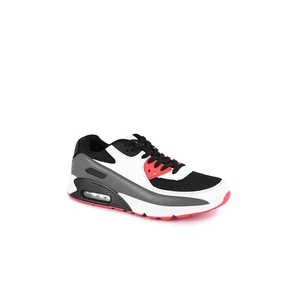 Fekete-Fehér-Piros Férfi Sneaker Fekete-Fehér-Piros Férfi Sneaker