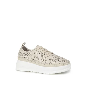 Yolera Bézs Női Légáteresztő Sneaker