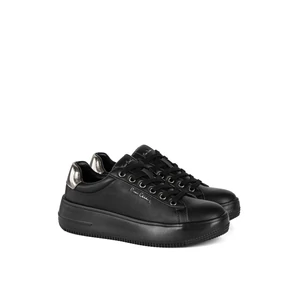 Pierre Cardin Fekete-Bronz Színű Női Sneaker