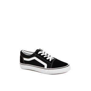 Comer fekete művelúr női sneaker