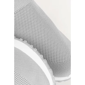 Szürke Női Slip-On Fémes Sarok Dísszel