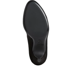 Tamaris Fekete Művelúr Magassarkú Alkalmi Cipő